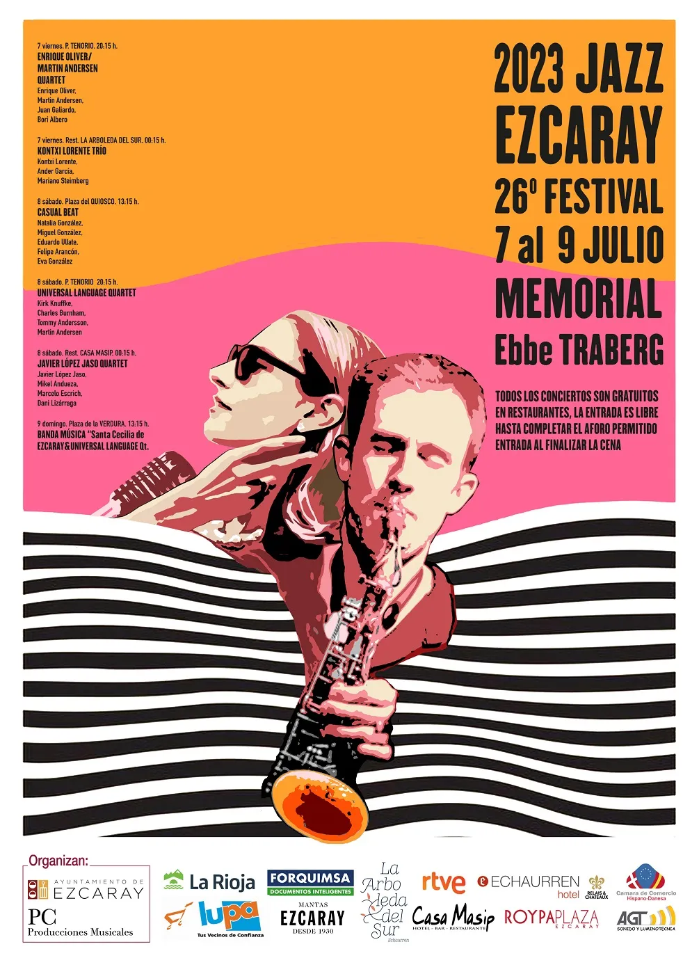 jazzdeezcaray festival 2023 oficial cartel